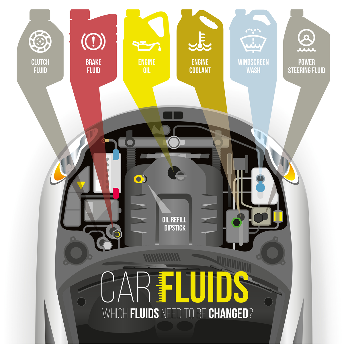 Car fluids chart