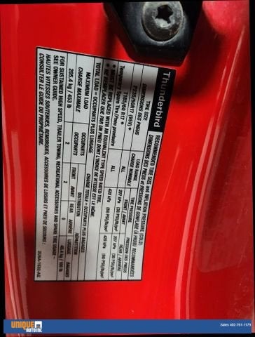 2003 Ford Thunderbird Base