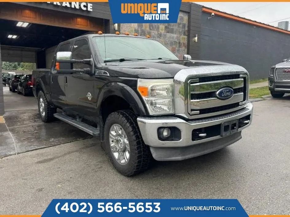 2012 Ford F250 Super Duty Crew Cab Lariat Pickup 4D 6 3/4 ft