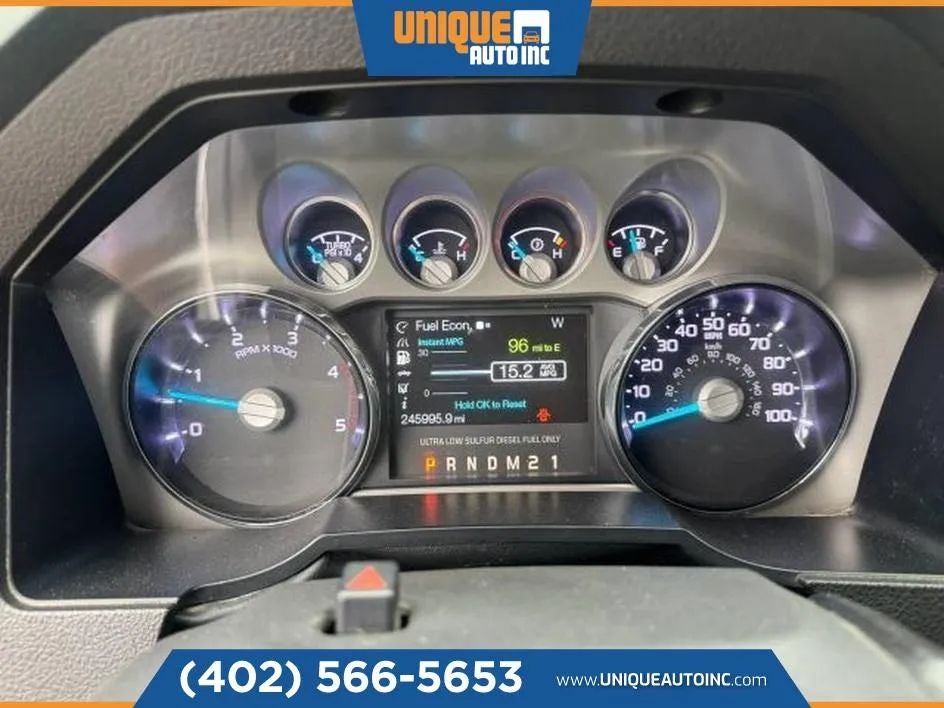 2012 Ford F250 Super Duty Crew Cab Lariat Pickup 4D 6 3/4 ft