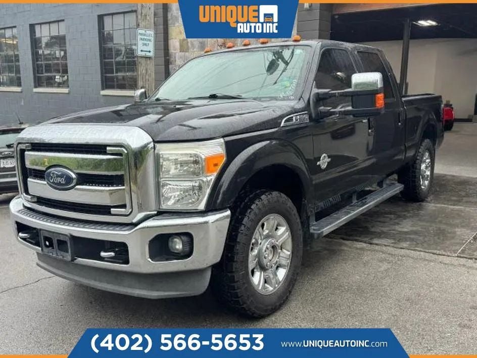 2012 Ford F250 Super Duty Crew Cab Lariat Pickup 4D 6 3/4 ft
