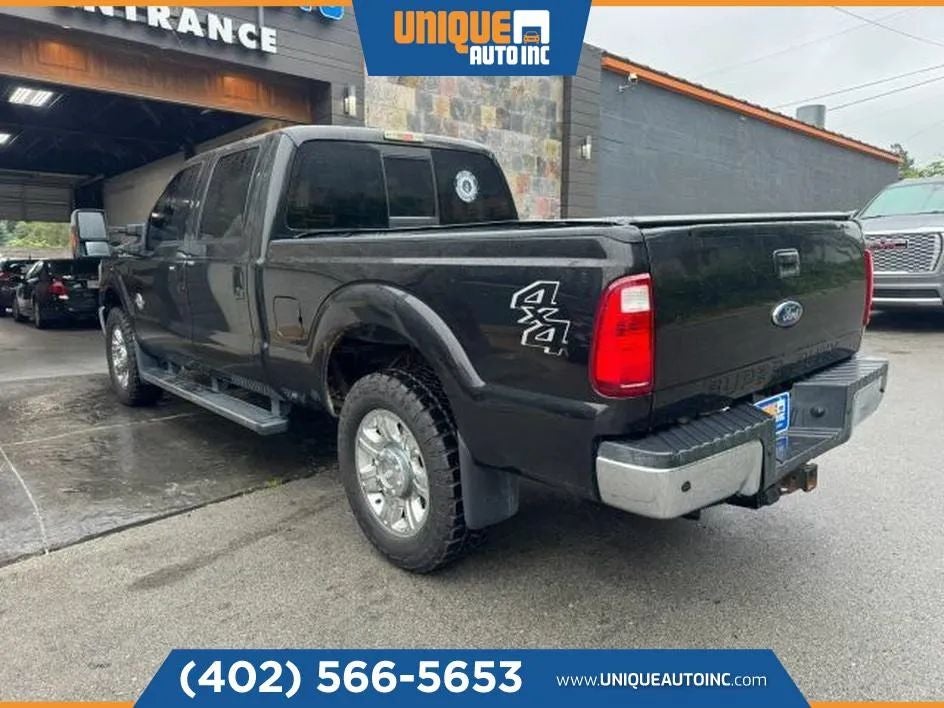 2012 Ford F250 Super Duty Crew Cab Lariat Pickup 4D 6 3/4 ft