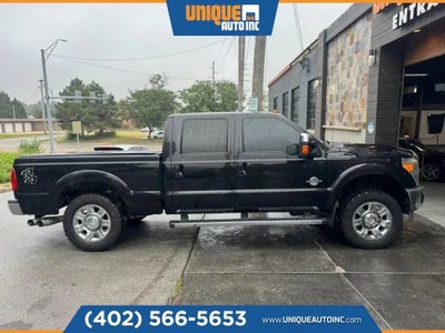2012 Ford F250 Super Duty Crew Cab Lariat Pickup 4D 6 3/4 ft