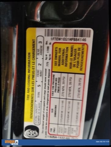 2017 Ford F-150 Lariat