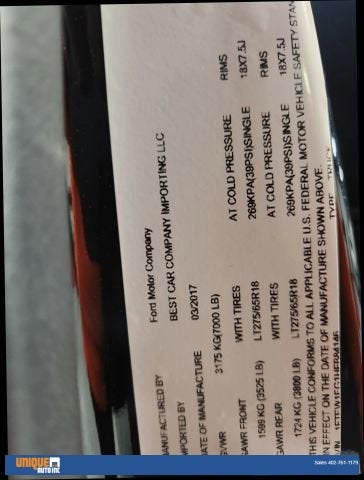 2017 Ford F-150 Lariat