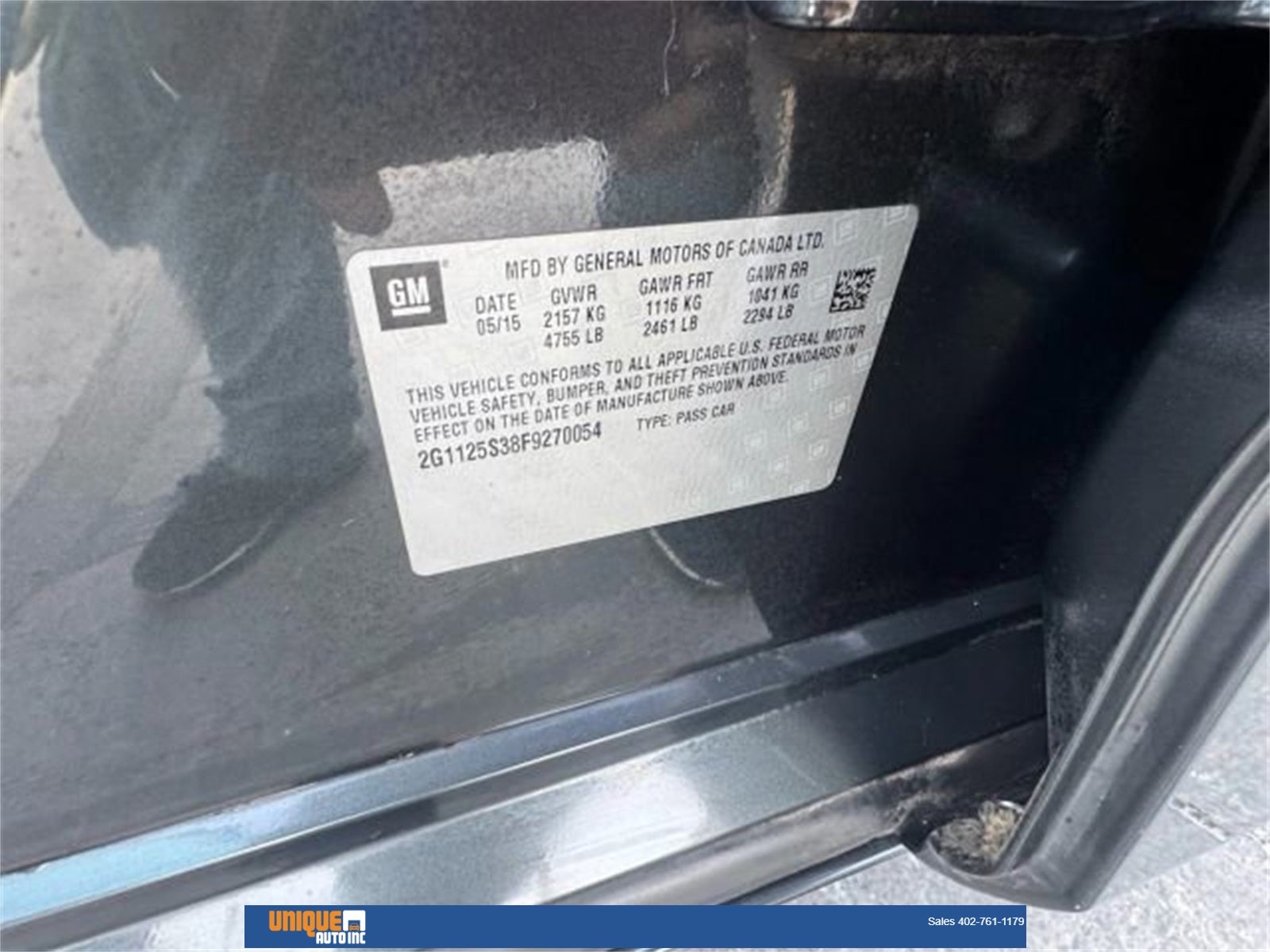 2015 Chevrolet Impala LT 2LT