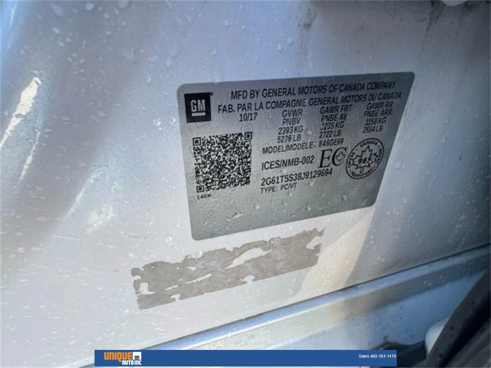 2018 Cadillac XTS Platinum