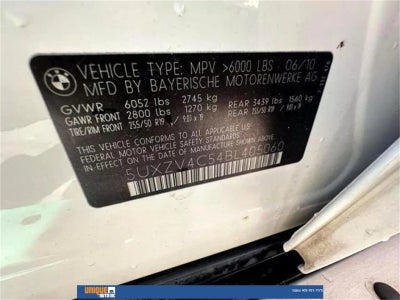 2011 BMW X5 xDrive35i Premium