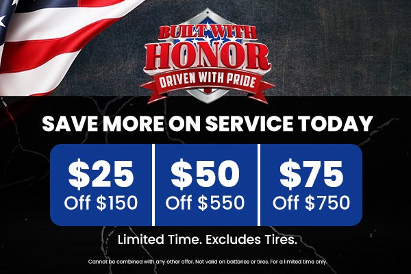Save More On Service Today